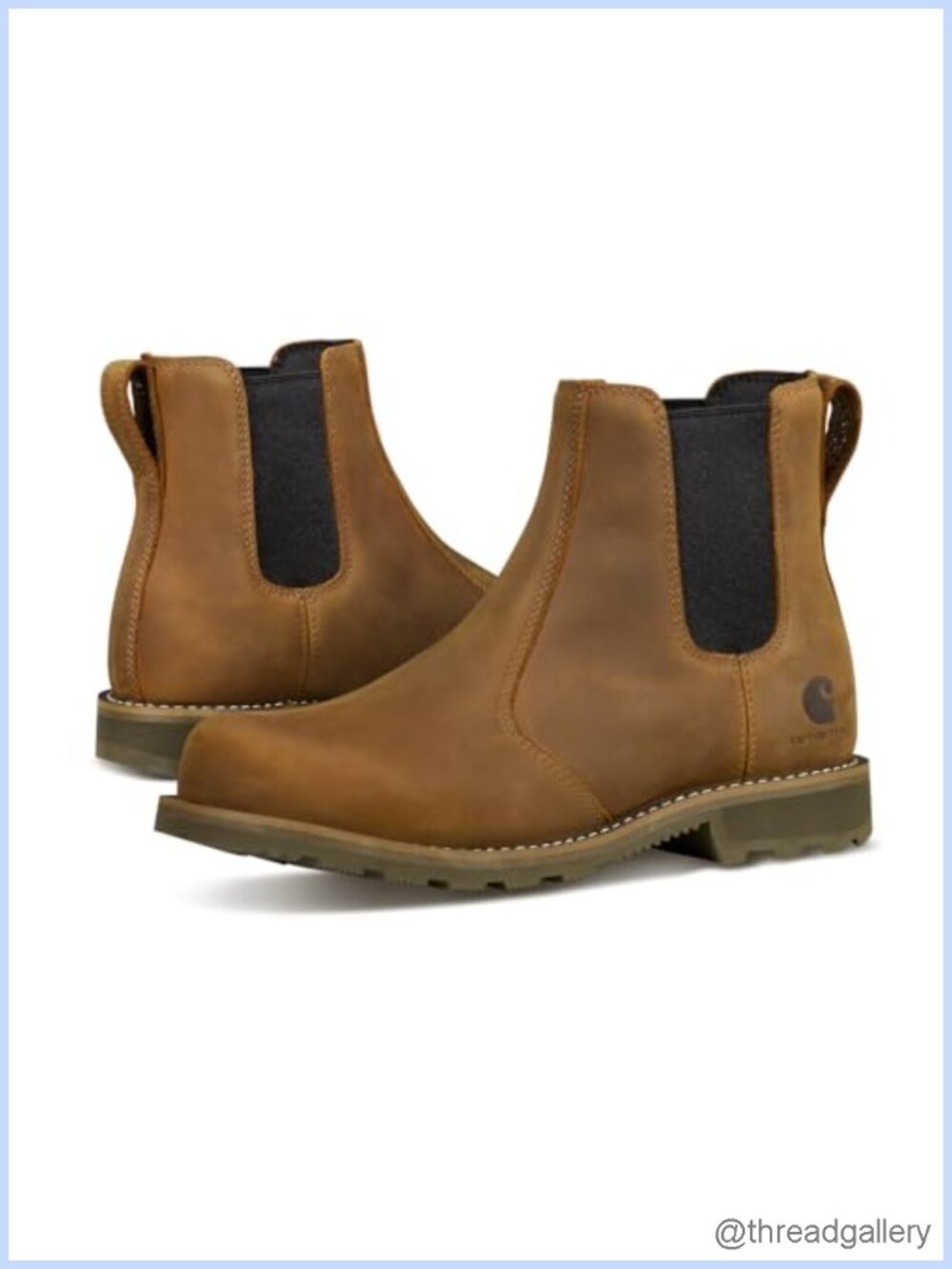Carhartt Chelsea Work Boot, Water Resistant Leather, Slip-Resistant